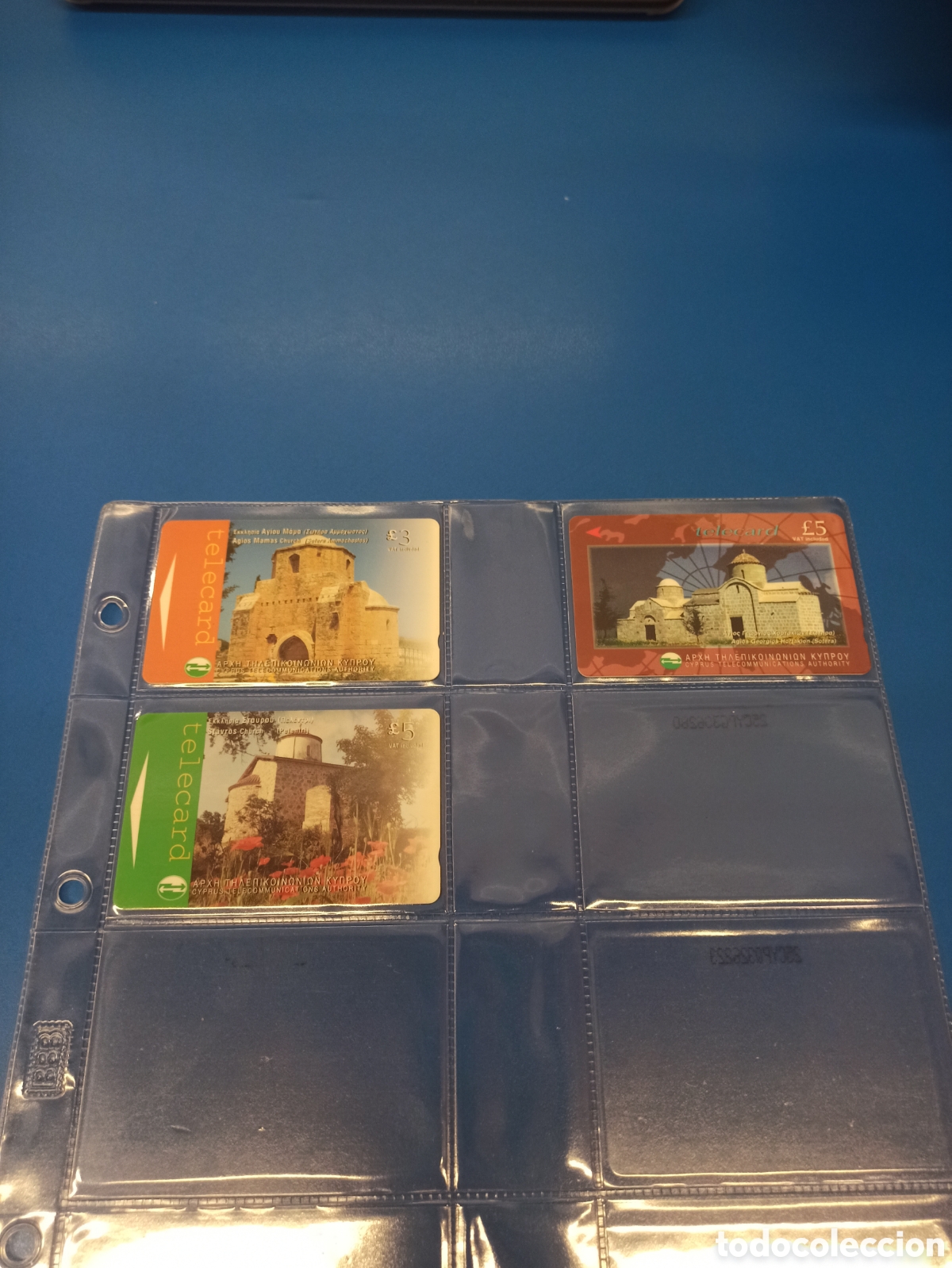 Tarjetas telef&oacute;nicas de colecci&oacute;n: Tarjetas telef&oacute;nicas Chipre - Foto 3