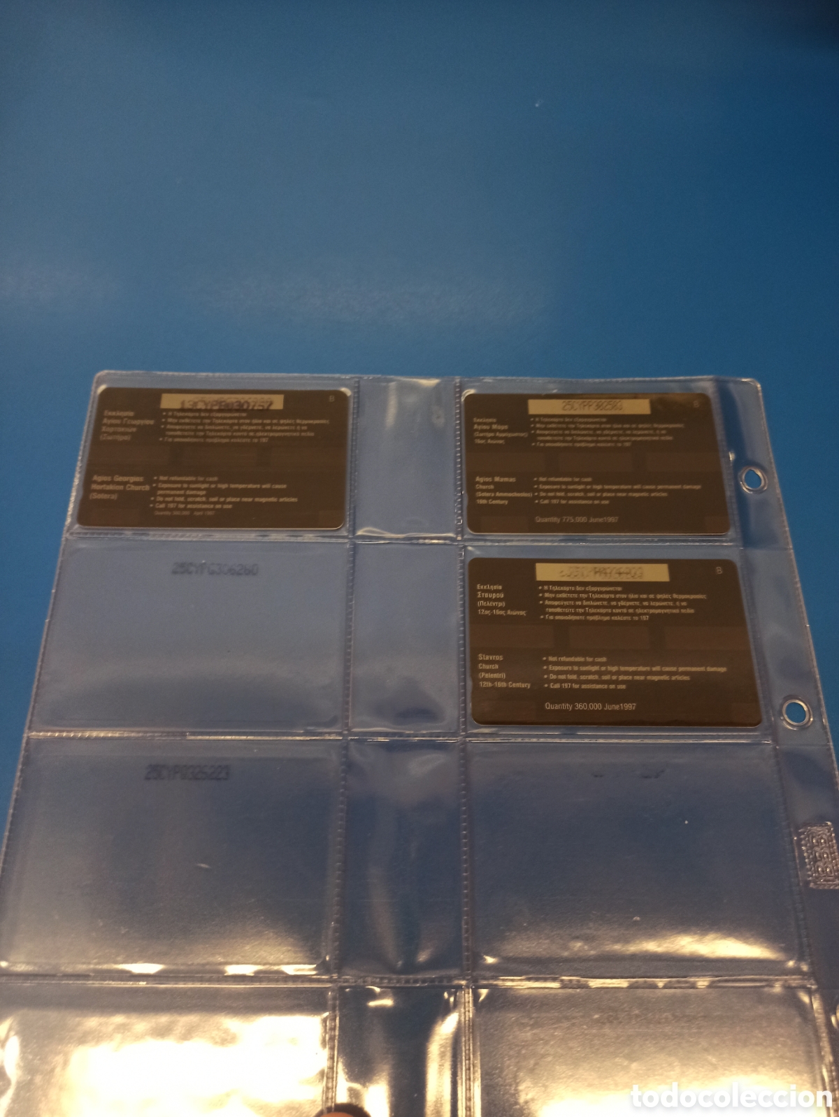 Tarjetas telef&oacute;nicas de colecci&oacute;n: Tarjetas telef&oacute;nicas Chipre - Foto 4