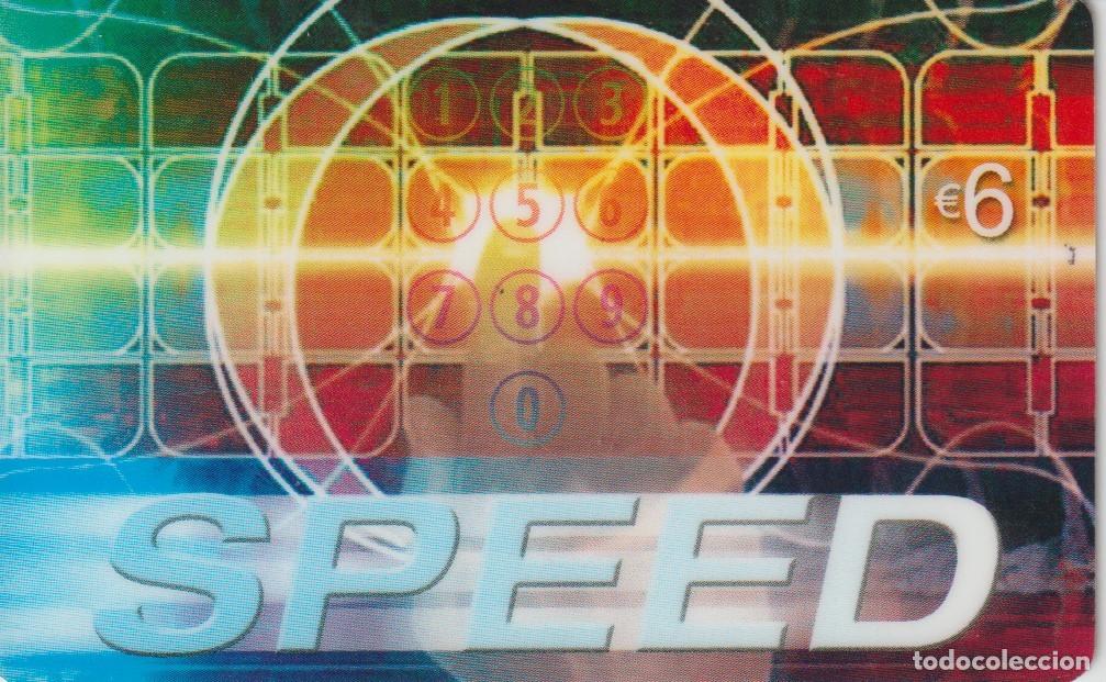 Tarjetas telef&oacute;nicas de colecci&oacute;n: TARJETA TELEFONICA PREPAGO SPEED - Foto 1