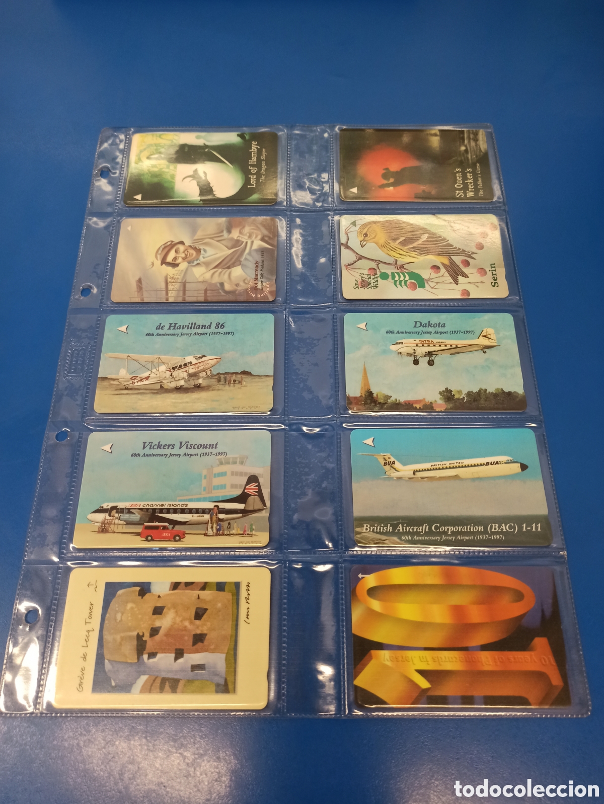 Tarjetas telef&oacute;nicas de colecci&oacute;n: Tarjetas telef&oacute;nicas JERSEY - Foto 3