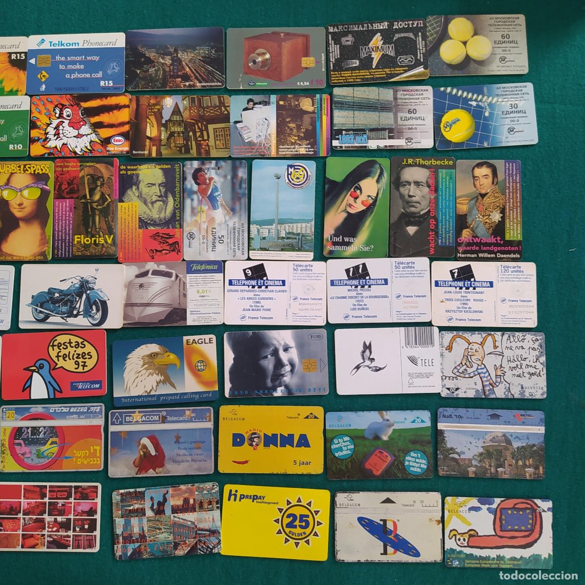 Tarjetas telef&oacute;nicas de colecci&oacute;n: 78 TARJETAS DE TELEFONO - Foto 3