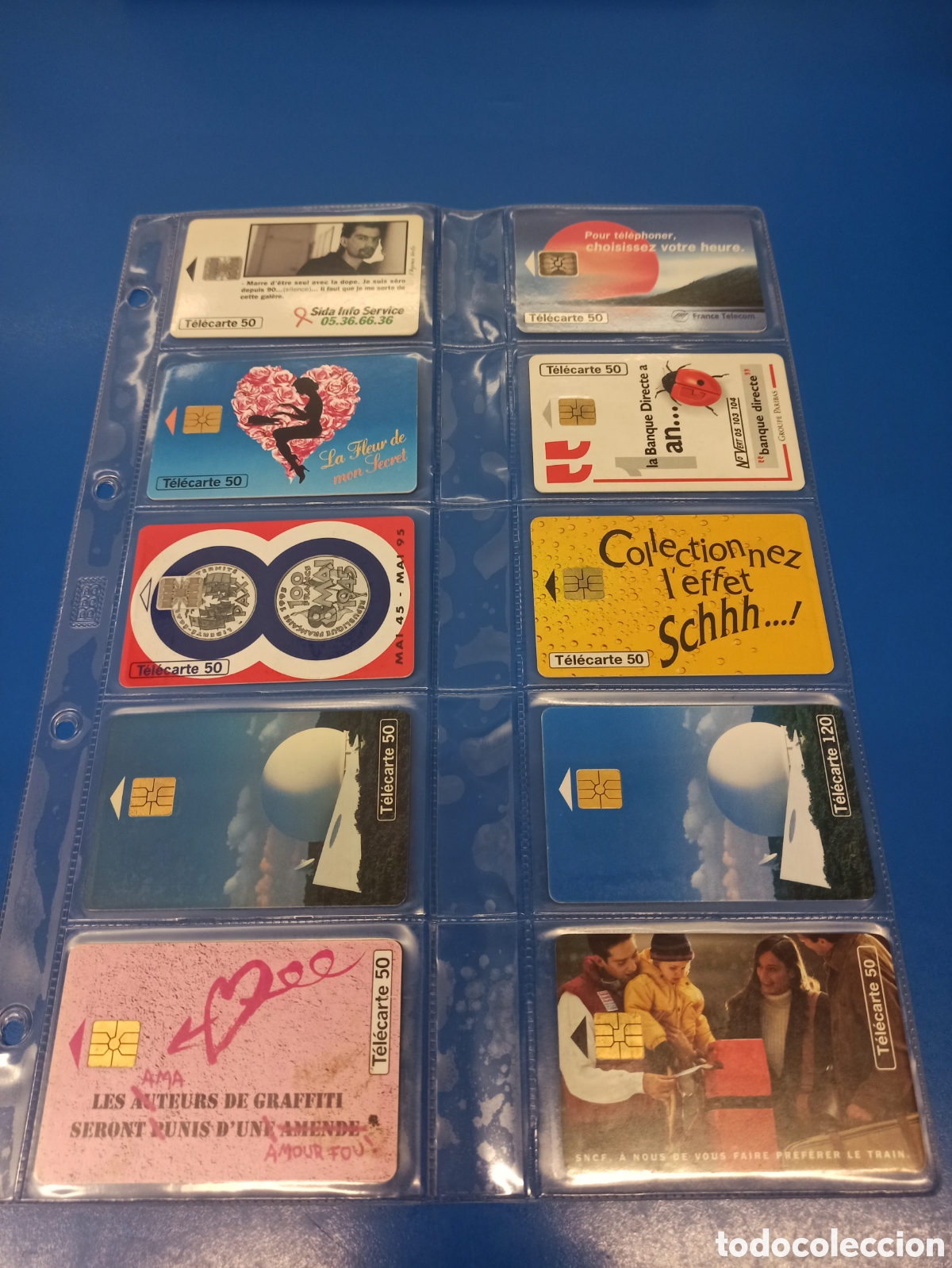 Tarjetas telef&oacute;nicas de colecci&oacute;n: Tarjetas de Francia 2 - Foto 8
