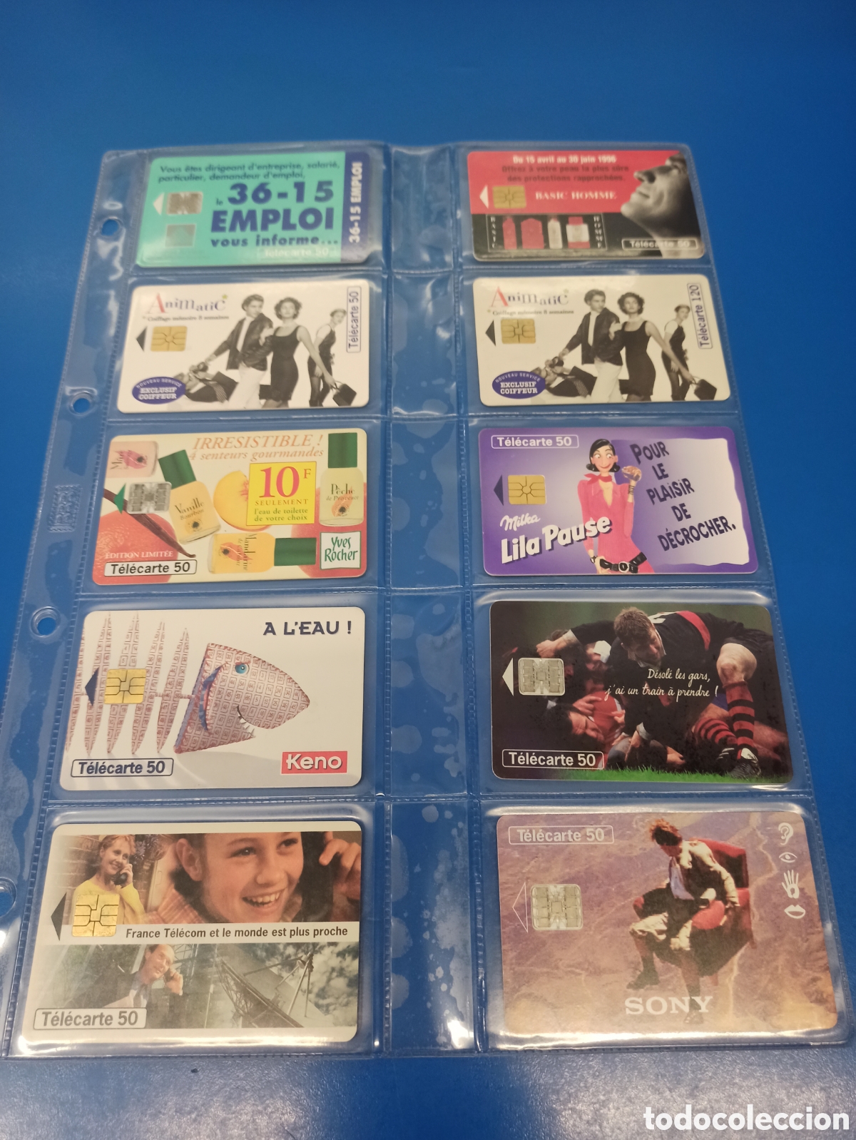 Tarjetas telef&oacute;nicas de colecci&oacute;n: Tarjetas de Francia 2 - Foto 9