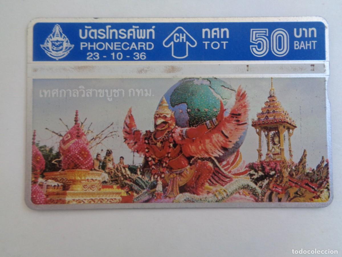 Tarjetas telef&oacute;nicas de colecci&oacute;n: TARJETA TELEFONICA DE TAILANDIA - Foto 1