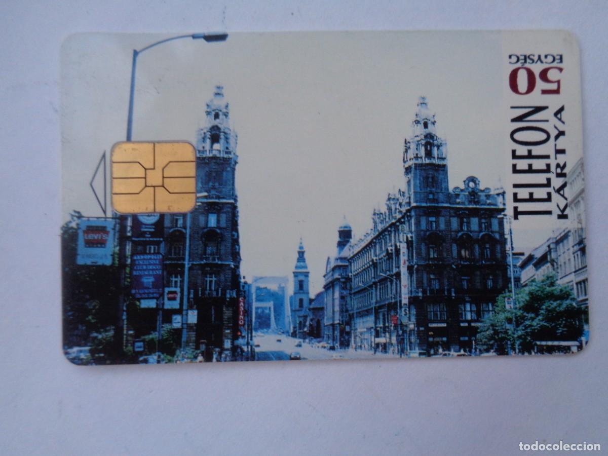 Tarjetas telef&oacute;nicas de colecci&oacute;n: TARJETA TELEFONICA DE HUNGRIA : BUDAPEST , 1995 . CON CHIP
