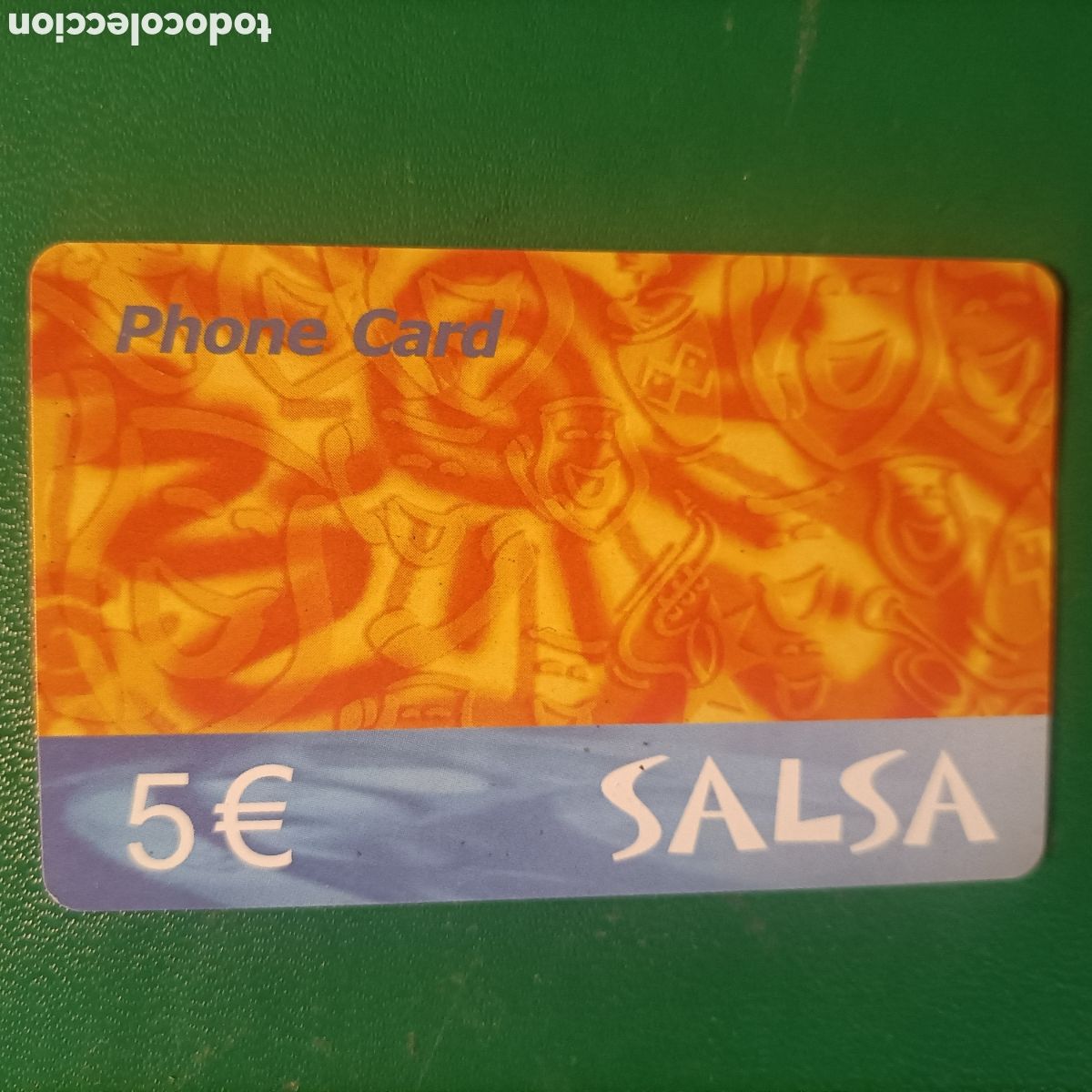 Tarjetas telef&oacute;nicas de colecci&oacute;n: Phone card SALSA 5&euro; 2007 - Foto 1