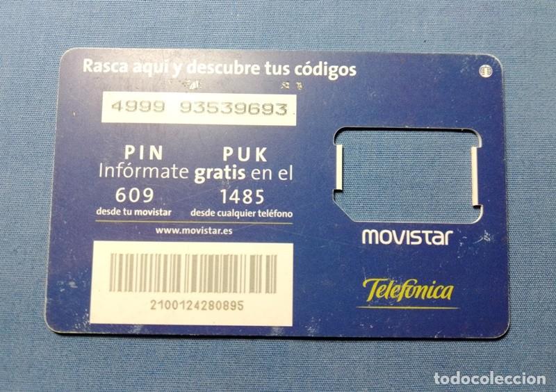 Tarjetas telef&oacute;nicas de colecci&oacute;n: Tarjeta de MoviStar Telefonica - Foto 2