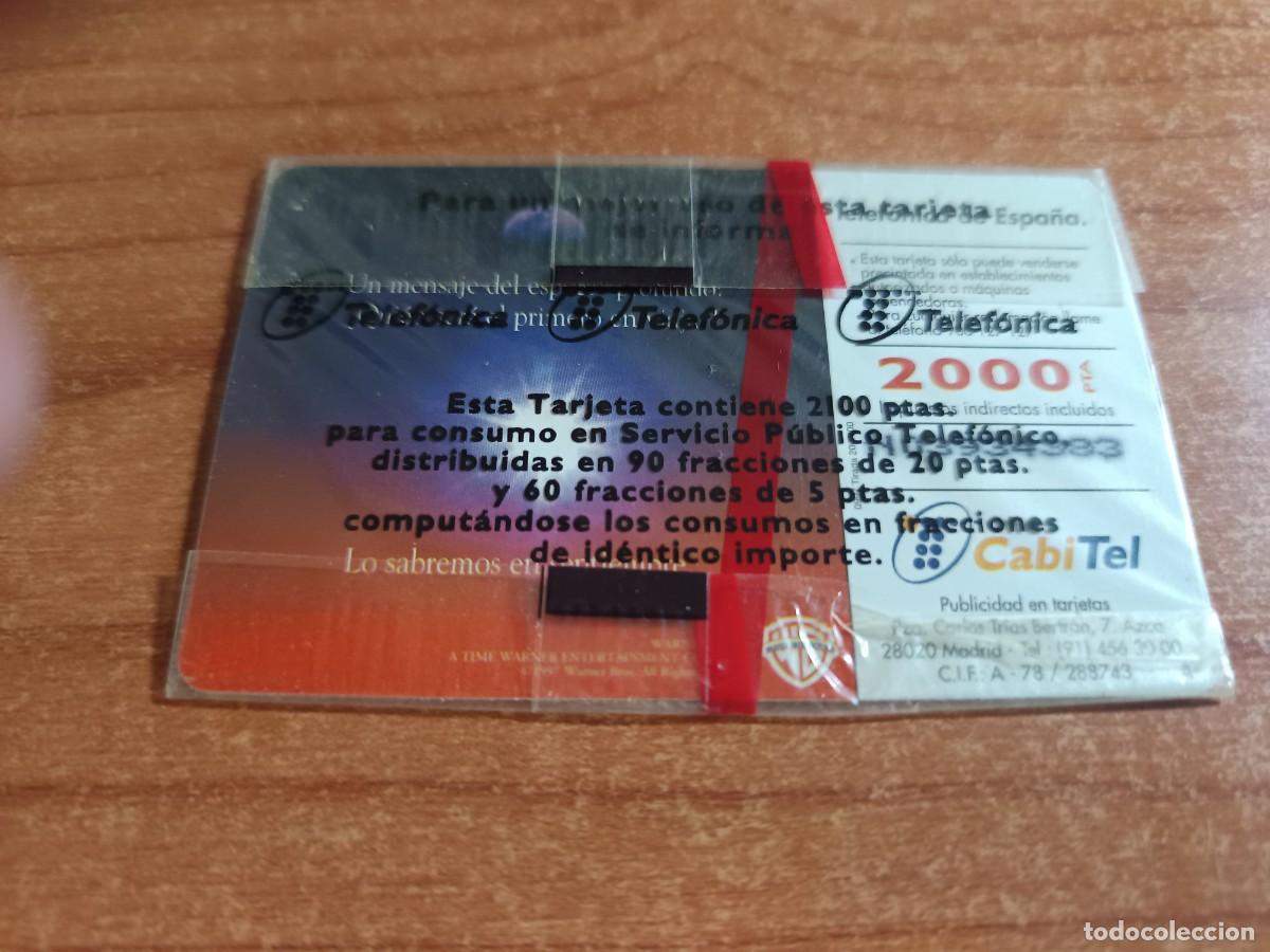 Tarjetas telef&oacute;nicas de colecci&oacute;n: Tarjeta telef&oacute;nica Contact 2000 PTA. - Foto 2