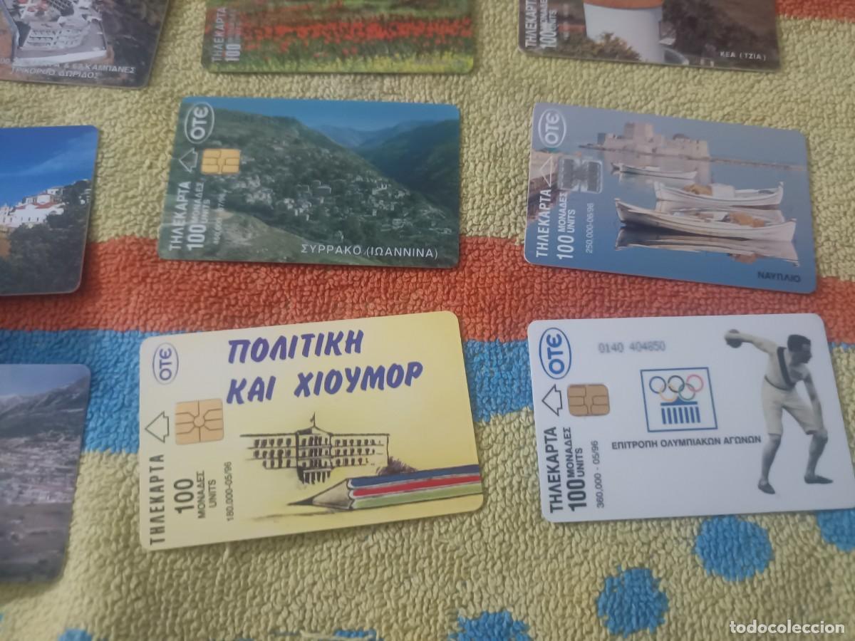 Tarjetas telef&oacute;nicas de colecci&oacute;n: 9 Tarjeta telef&oacute;nica de OTE, con 100 unidades.GRIEGA