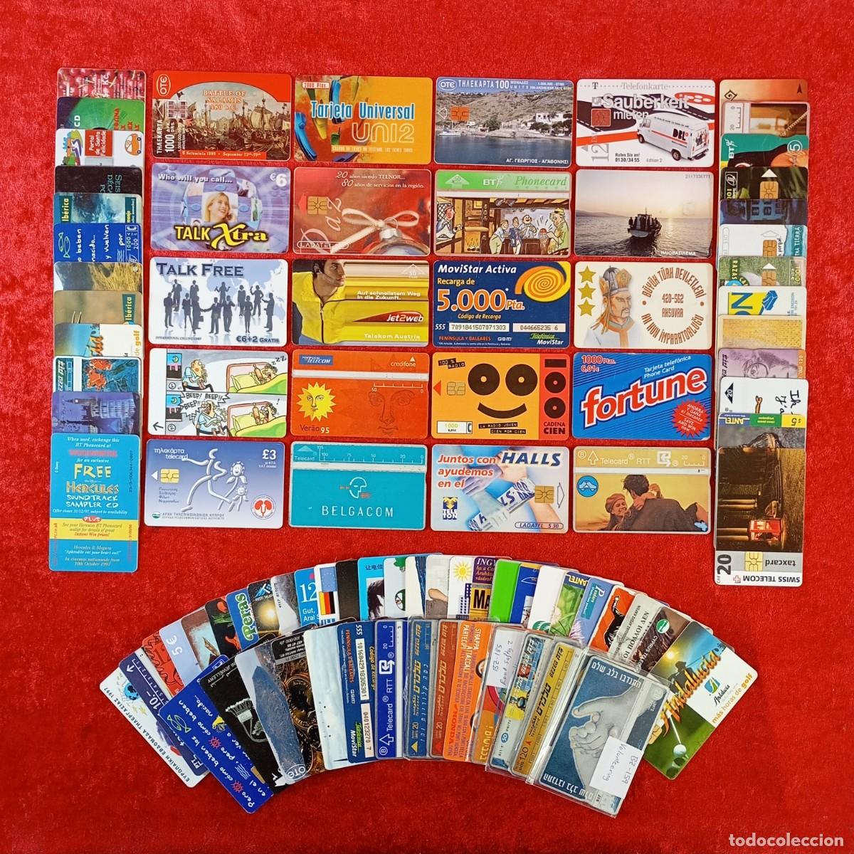 Tarjetas telef&oacute;nicas de colecci&oacute;n: GRAN COLECCI&Oacute;N DE 86 TARJERTAS TELEF&Oacute;NICAS - TAXCARD - VER FOTOS / 2873