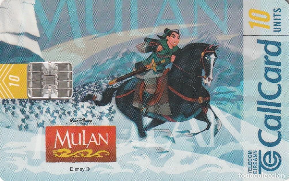 Tarjetas telef&oacute;nicas de colecci&oacute;n: IRLANDA. IE-EIR-A-0063. DISNEY. MULAN. 1998-10. (933)