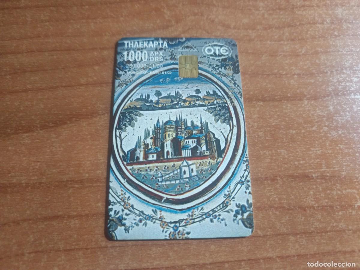 Tarjetas telef&oacute;nicas de colecci&oacute;n: Tarjeta telef&oacute;nica de OTE arquitectura tradicional..., GRECIA