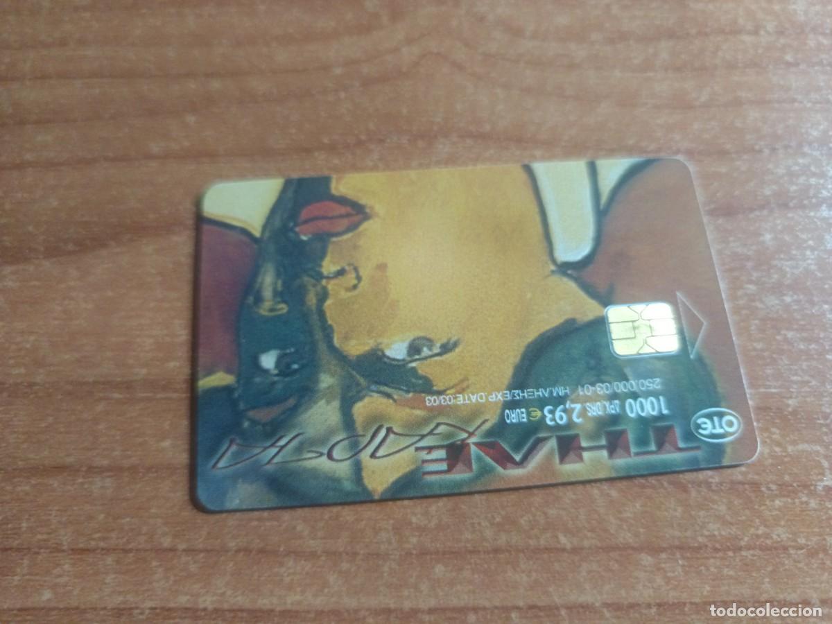 Tarjetas telef&oacute;nicas de colecci&oacute;n: Tarjeta de prepago OTE THRAKEA.., GRECIA
