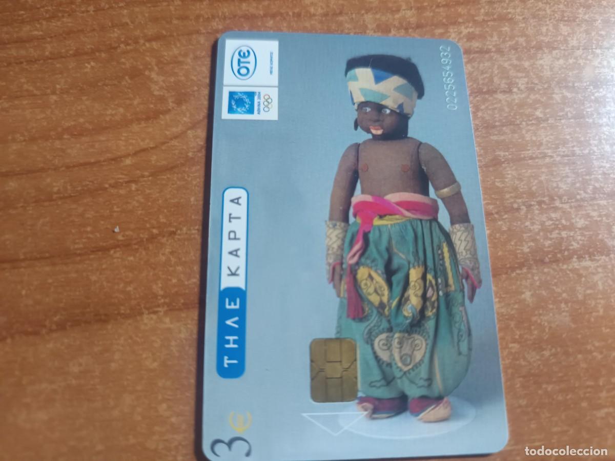Tarjetas telef&oacute;nicas de colecci&oacute;n: Tarjeta telef&oacute;nica OTE Sello de los Juegos Ol&iacute;mpicos. GRECIA