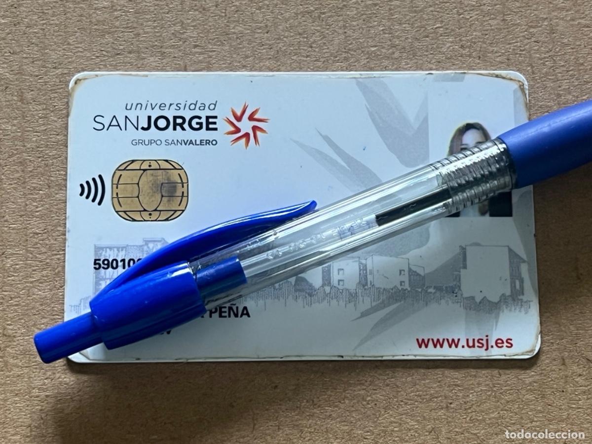 Tarjetas telef&oacute;nicas de colecci&oacute;n: Tarjeta Carnet UNIVERSIDAD SAN JORGE para colecci&oacute;n