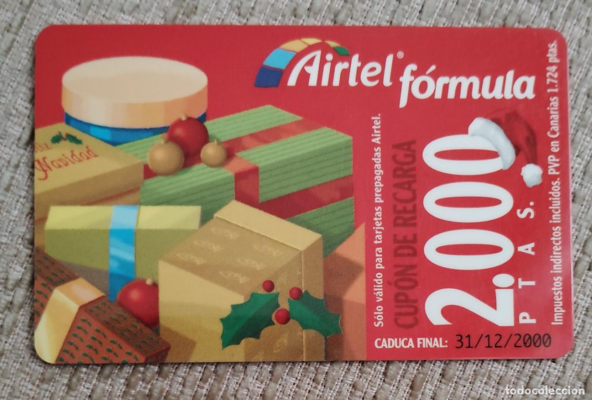 Tarjetas telef&oacute;nicas de colecci&oacute;n: Tarjeta telef&oacute;nica. Airtel.