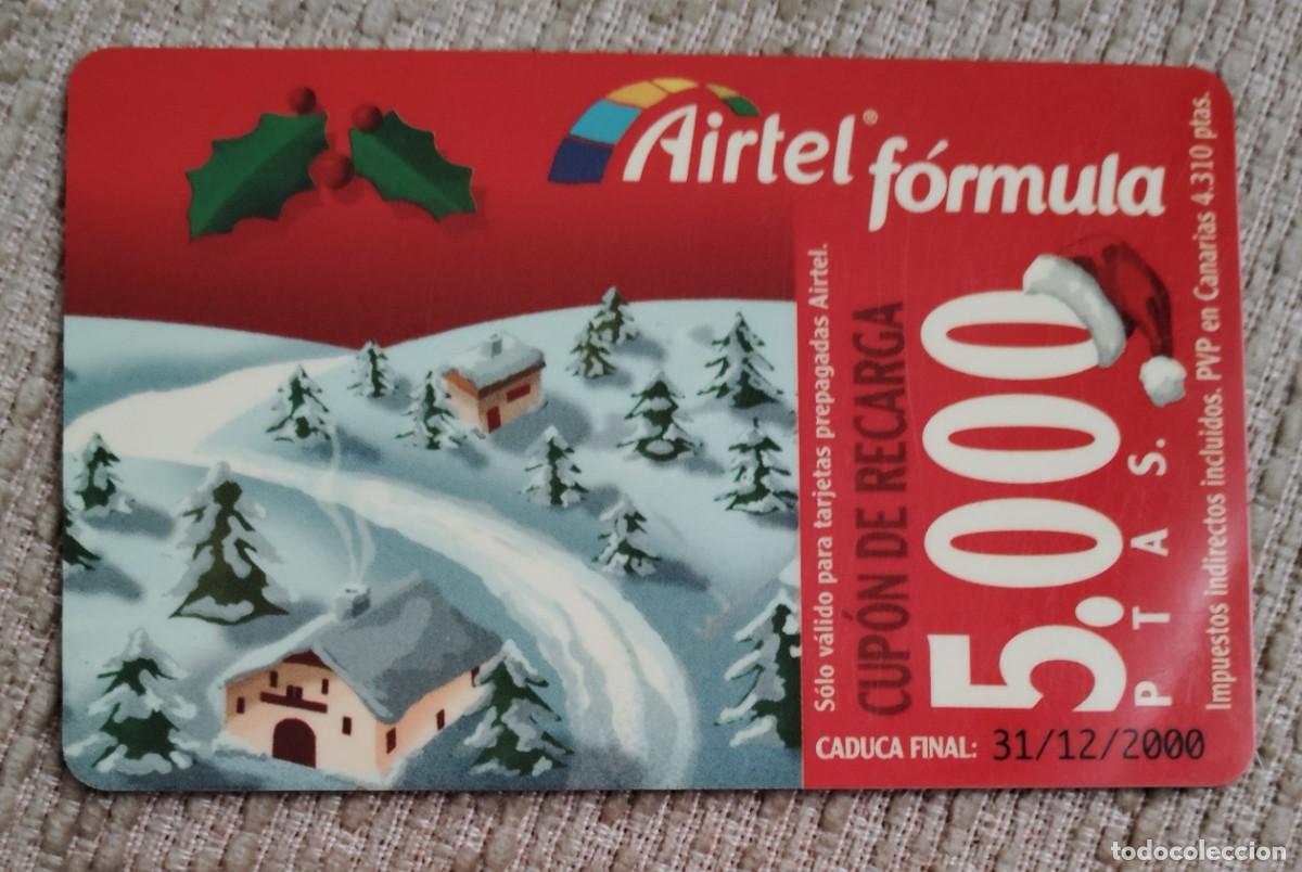 Tarjetas telef&oacute;nicas de colecci&oacute;n: Tarjeta telef&oacute;nica. Airtel.