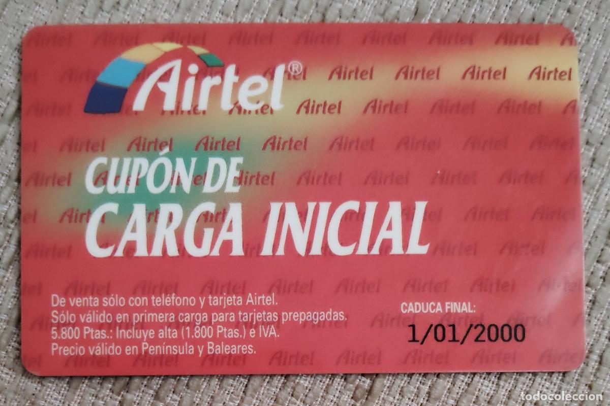 Tarjetas telef&oacute;nicas de colecci&oacute;n: Tarjeta telef&oacute;nica. Airtel.