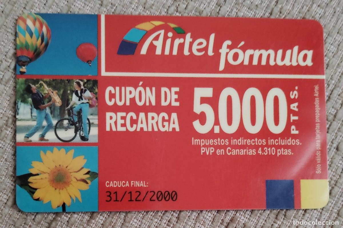 Tarjetas telef&oacute;nicas de colecci&oacute;n: Tarjeta telef&oacute;nica. Airtel.