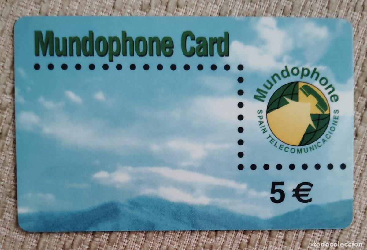 Tarjetas telef&oacute;nicas de colecci&oacute;n: Tarjeta telef&oacute;nica. Mundophone Card