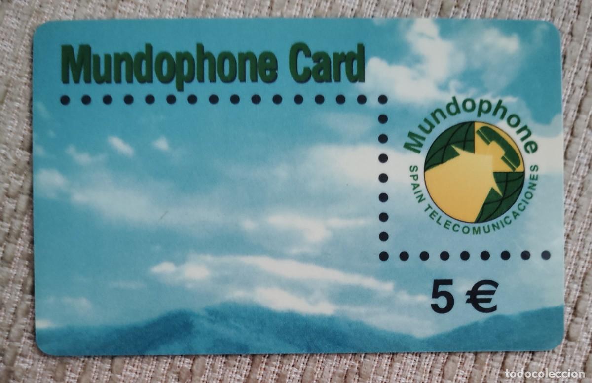 Tarjetas telef&oacute;nicas de colecci&oacute;n: Tarjeta telef&oacute;nica. Mundophone Card