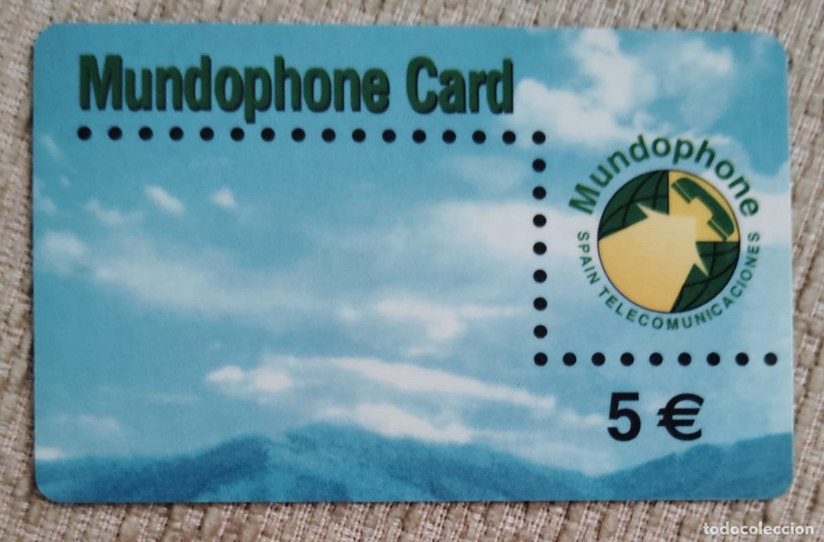 Tarjetas telef&oacute;nicas de colecci&oacute;n: Tarjeta telef&oacute;nica. Mundophone Card