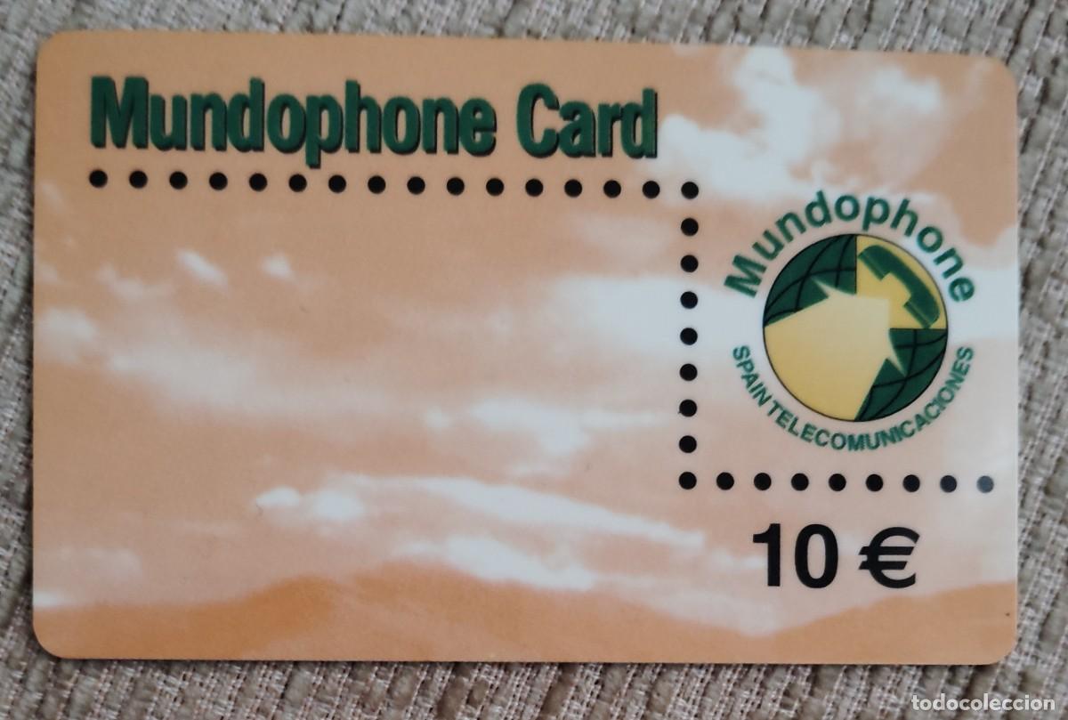 Tarjetas telef&oacute;nicas de colecci&oacute;n: Tarjeta telef&oacute;nica. Mundophone Card