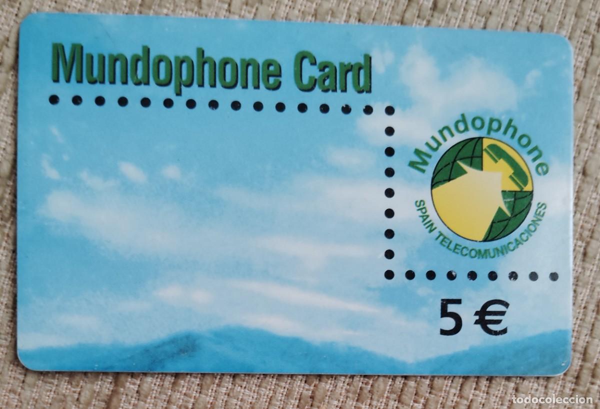 Tarjetas telef&oacute;nicas de colecci&oacute;n: Tarjeta telef&oacute;nica. Mundophone Card
