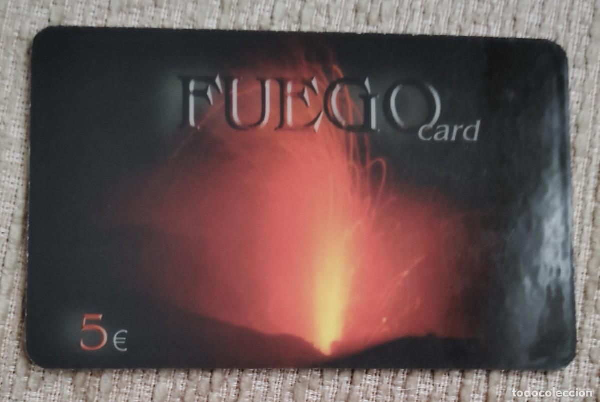 Tarjetas telef&oacute;nicas de colecci&oacute;n: Tarjeta telef&oacute;nica. Fuego