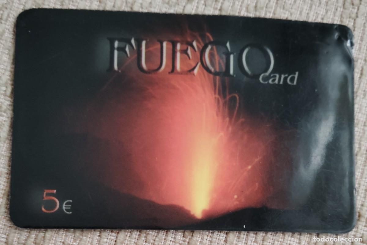 Tarjetas telef&oacute;nicas de colecci&oacute;n: Tarjeta telef&oacute;nica. Fuego