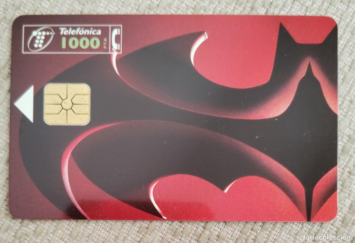 Tarjetas telef&oacute;nicas de colecci&oacute;n: Tarjeta telef&oacute;nica. Batman