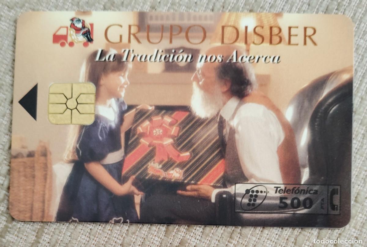 Tarjetas telef&oacute;nicas de colecci&oacute;n: Tarjeta telef&oacute;nica. Grupo Disber