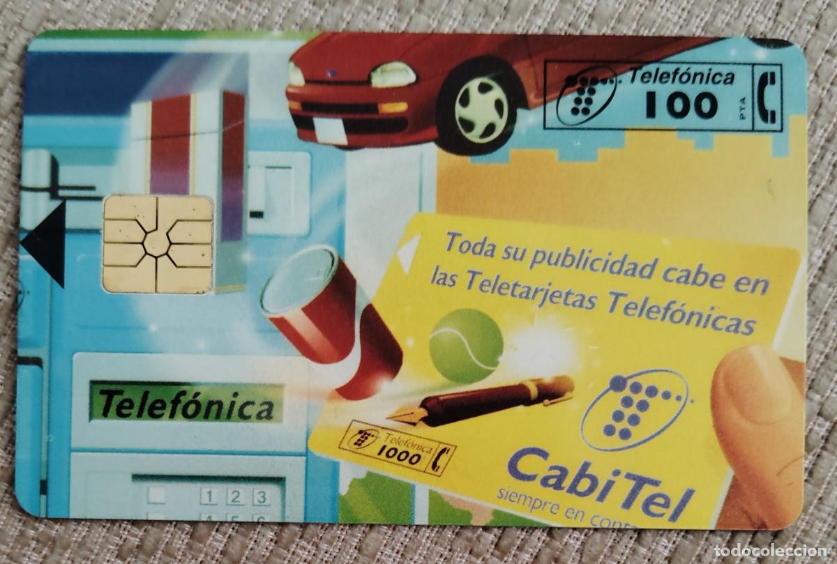 Tarjetas telef&oacute;nicas de colecci&oacute;n: Tarjeta telef&oacute;nica. Cabitel