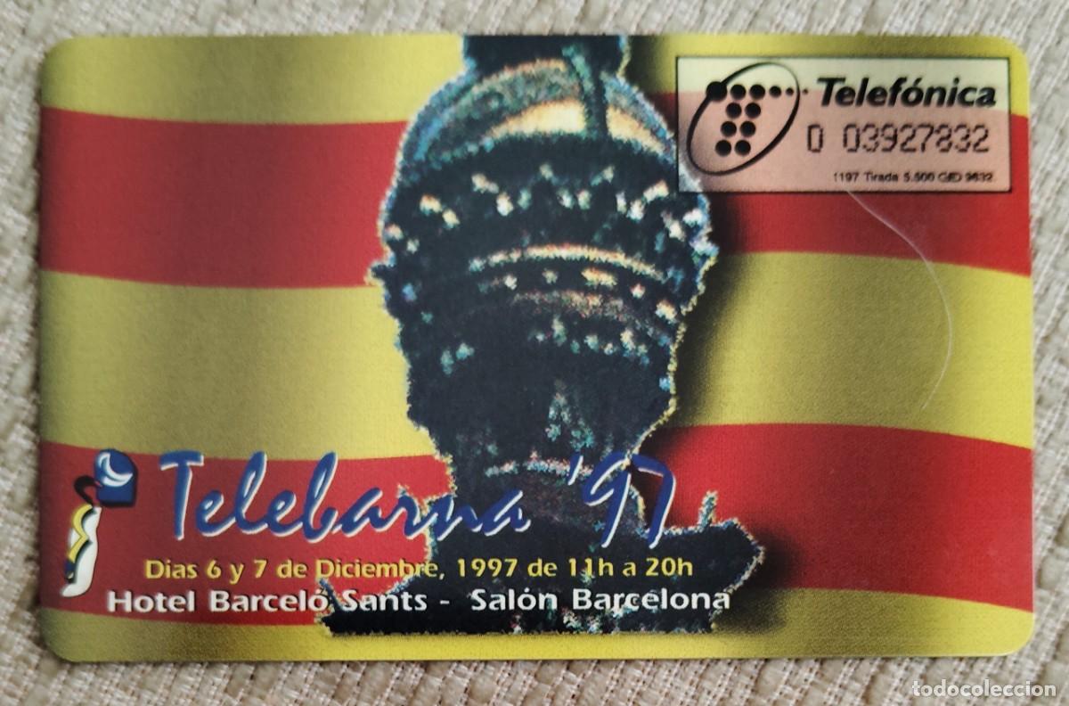 Tarjetas telef&oacute;nicas de colecci&oacute;n: Tarjeta telef&oacute;nica. 2&ordf; Feria Internacional de Teletarjetas