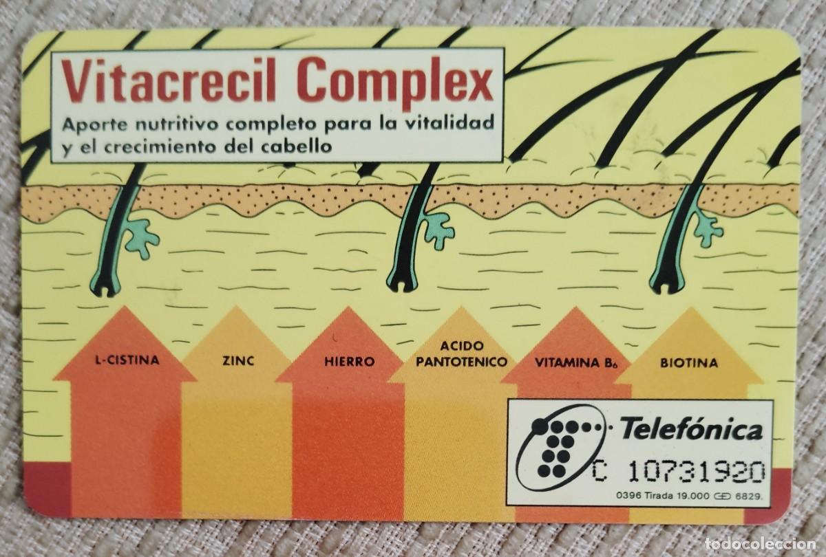 Tarjetas telef&oacute;nicas de colecci&oacute;n: Tarjeta telef&oacute;nica. Vitacrecil Complex