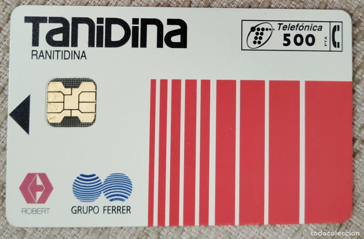 Tarjetas telef&oacute;nicas de colecci&oacute;n: Tarjeta telef&oacute;nica. Tanidina