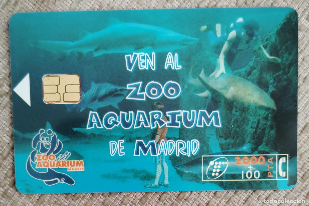 Tarjetas telef&oacute;nicas de colecci&oacute;n: Tarjeta telef&oacute;nica. Zoo Acuarium de Madrid