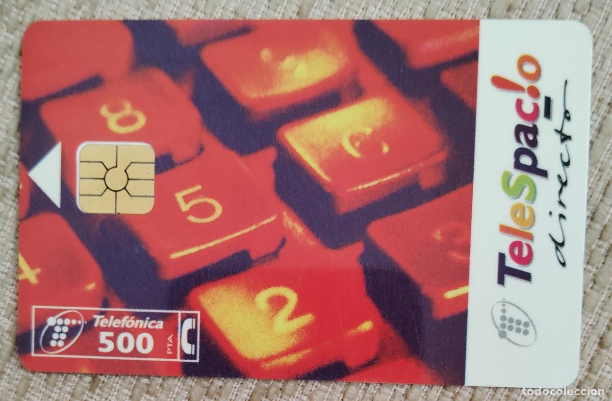 Tarjetas telef&oacute;nicas de colecci&oacute;n: Tarjeta telef&oacute;nica. Telespacio