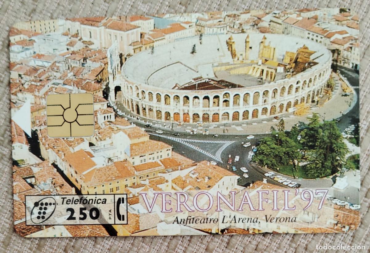 Tarjetas telef&oacute;nicas de colecci&oacute;n: Tarjeta telef&oacute;nica. Veronafil'97