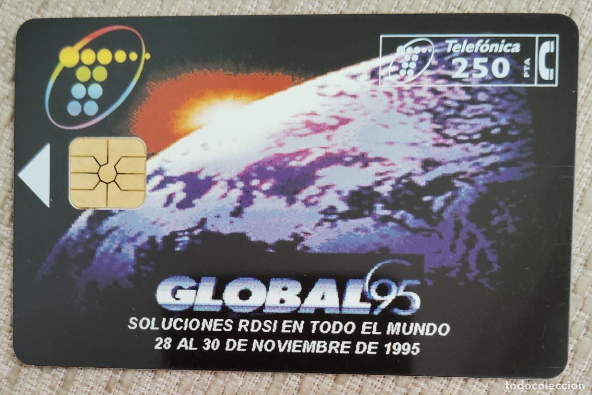Tarjetas telef&oacute;nicas de colecci&oacute;n: Tarjeta telef&oacute;nica. Global 95