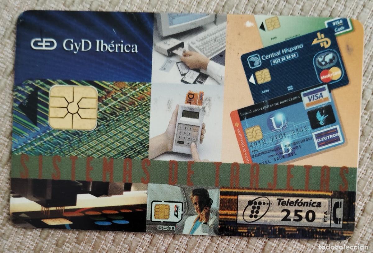 Tarjetas telef&oacute;nicas de colecci&oacute;n: Tarjeta telef&oacute;nica. G y D Iberica