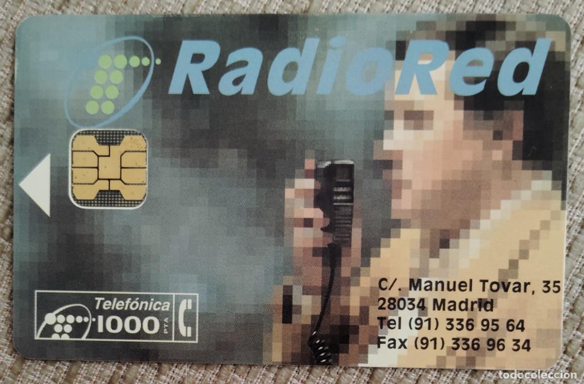 Tarjetas telef&oacute;nicas de colecci&oacute;n: Tarjeta telef&oacute;nica. Radio Red