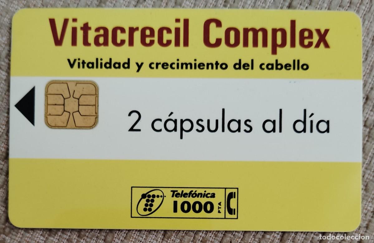 Tarjetas telef&oacute;nicas de colecci&oacute;n: Tarjeta telef&oacute;nica. Vitacrecil Complex