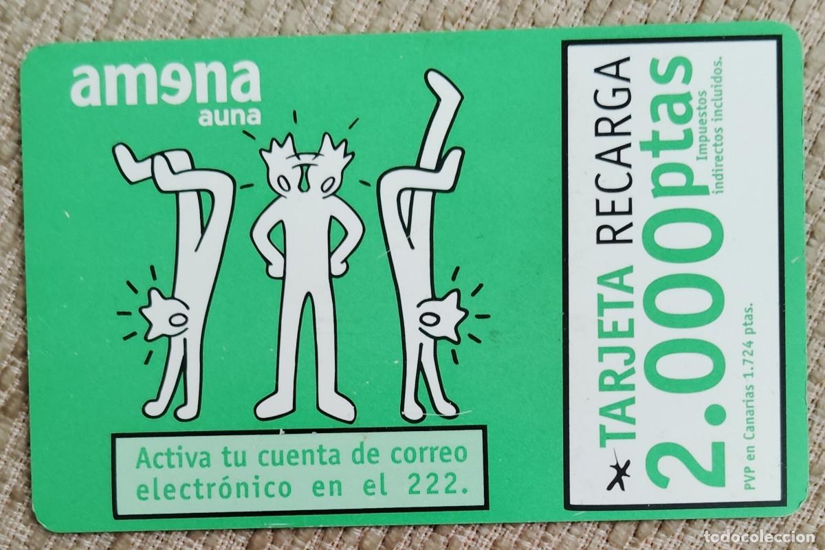 Tarjetas telef&oacute;nicas de colecci&oacute;n: Tarjeta telef&oacute;nica. Amena
