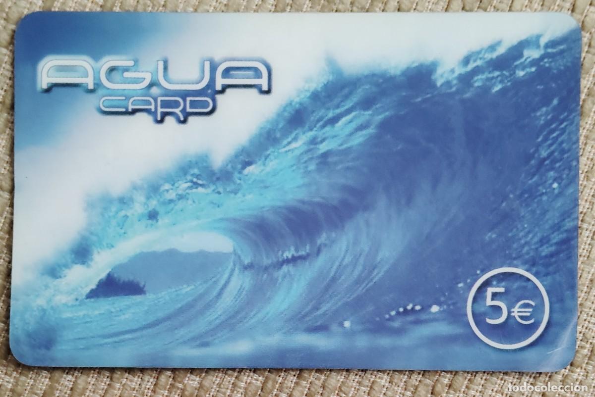 Tarjetas telef&oacute;nicas de colecci&oacute;n: Tarjeta telef&oacute;nica. Agua Card