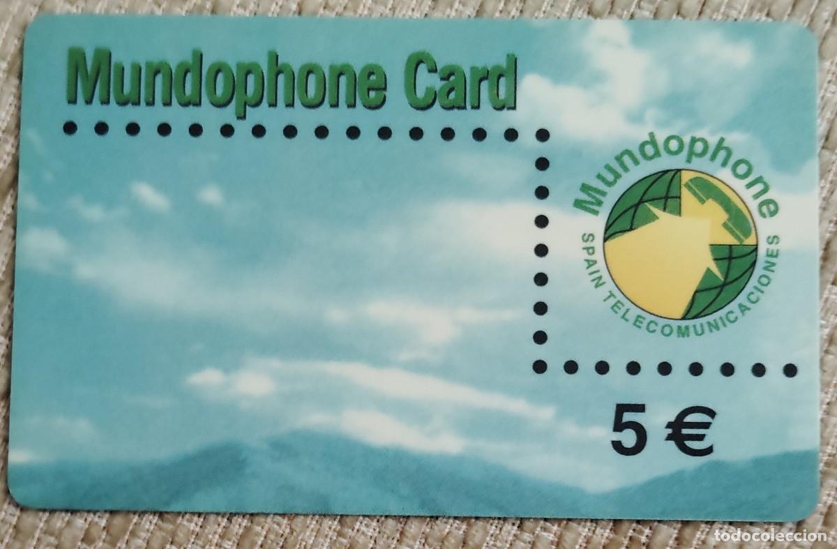 Tarjetas telef&oacute;nicas de colecci&oacute;n: Tarjeta telef&oacute;nica. Mundophone Card