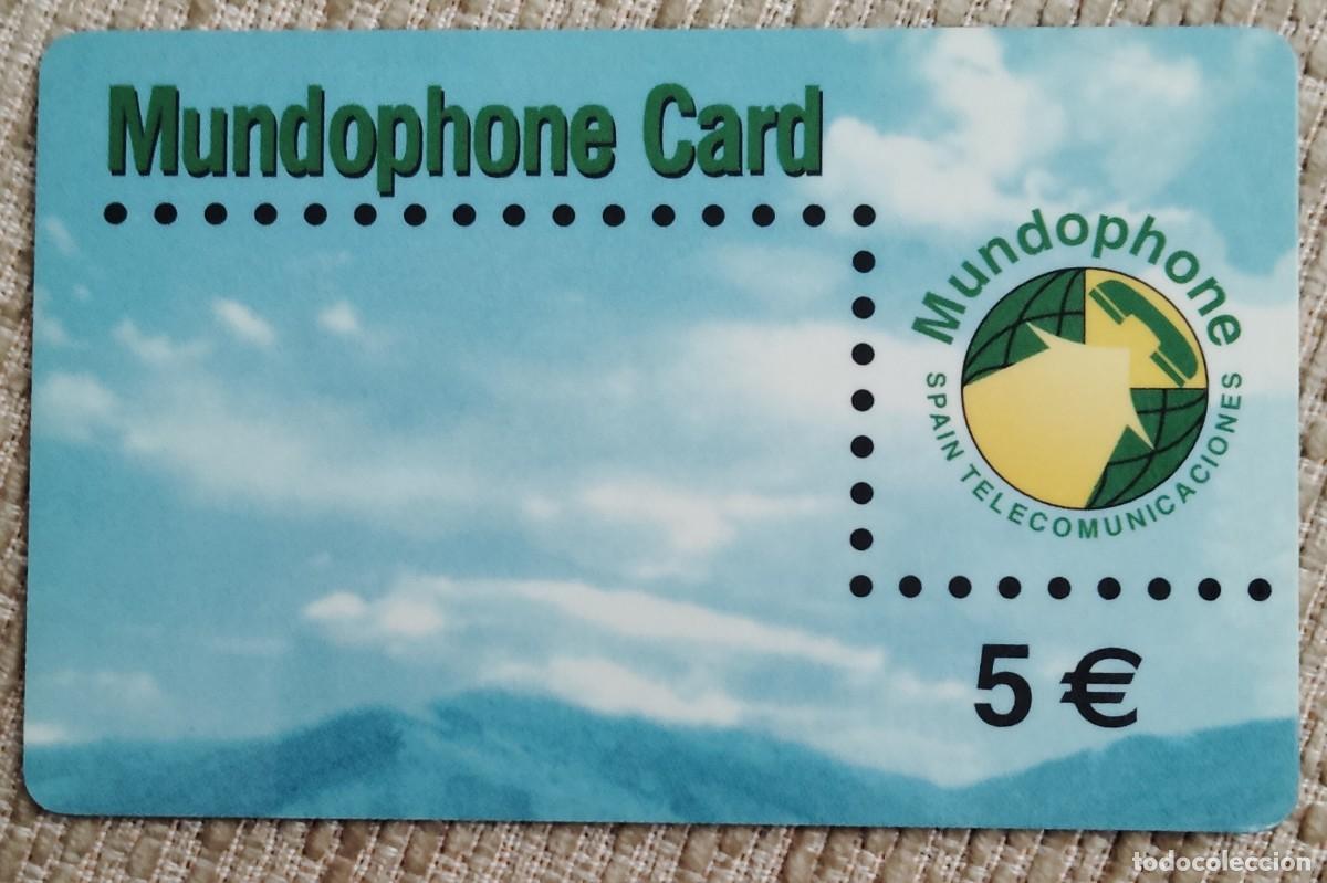 Tarjetas telef&oacute;nicas de colecci&oacute;n: Tarjeta telef&oacute;nica. Mundophone Card