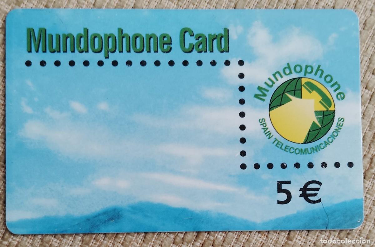 Tarjetas telef&oacute;nicas de colecci&oacute;n: Tarjeta telef&oacute;nica. Mundophone Card