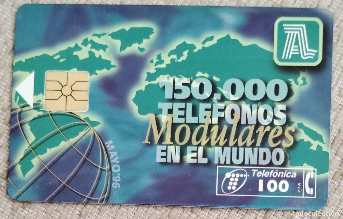 Tarjetas telef&oacute;nicas de colecci&oacute;n: Tarjeta telef&oacute;nica. Tel&eacute;fonos Modulares