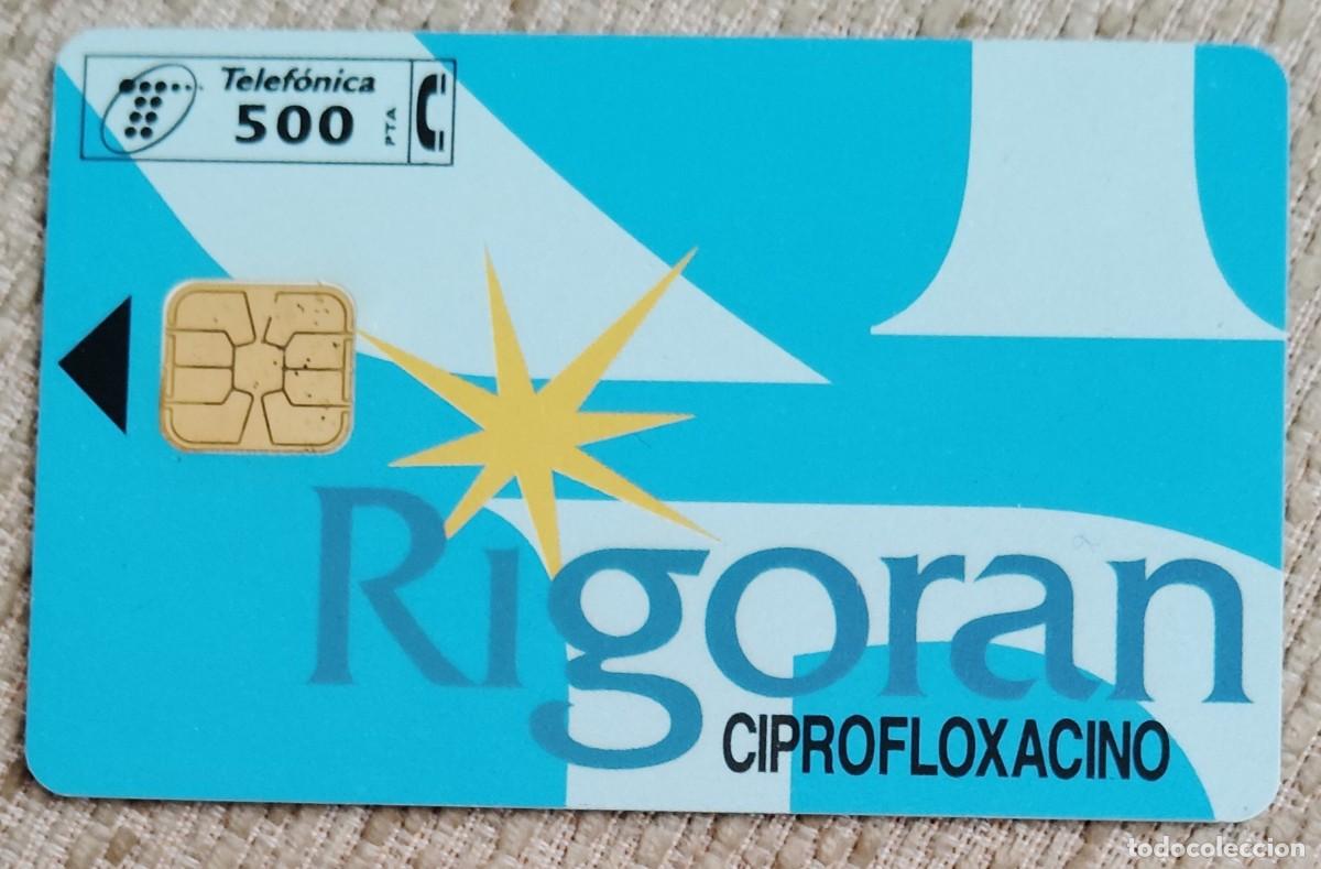 Tarjetas telef&oacute;nicas de colecci&oacute;n: Tarjeta telef&oacute;nica. Rigoran